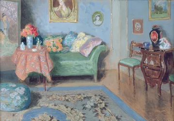 Kleines Zeichenzimmer, ca. 1915